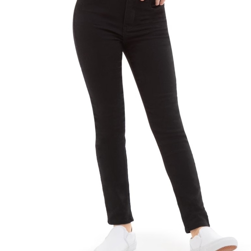 NWT Jordache Girls Size 16 High Rise Black Jeans